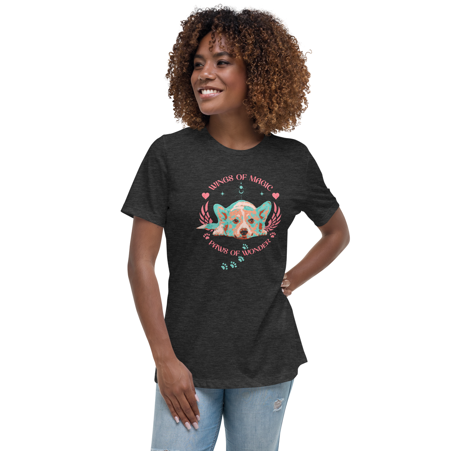 Women's Relaxed Tee - Corgi