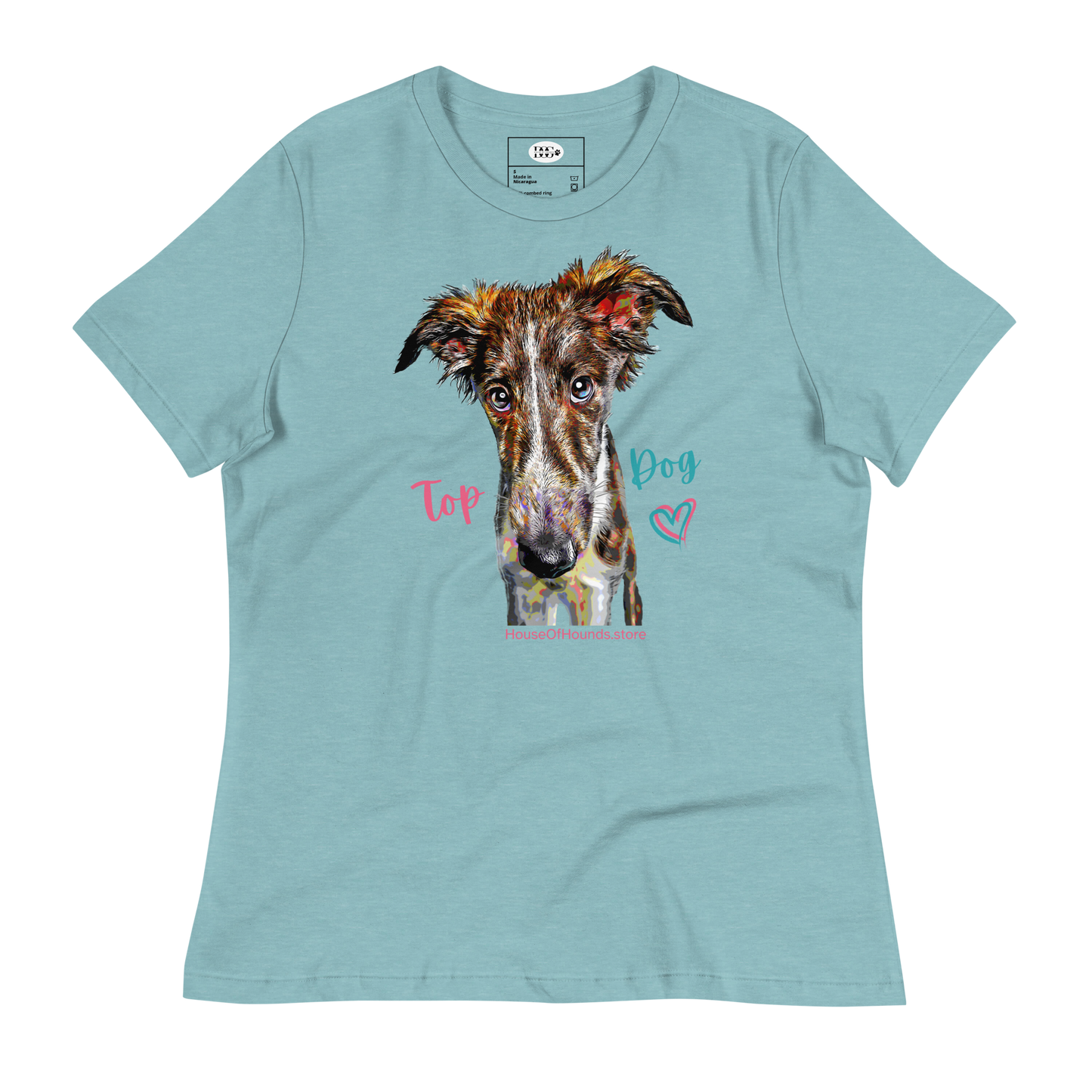 Women's Relaxed Tee - Silken Windhound