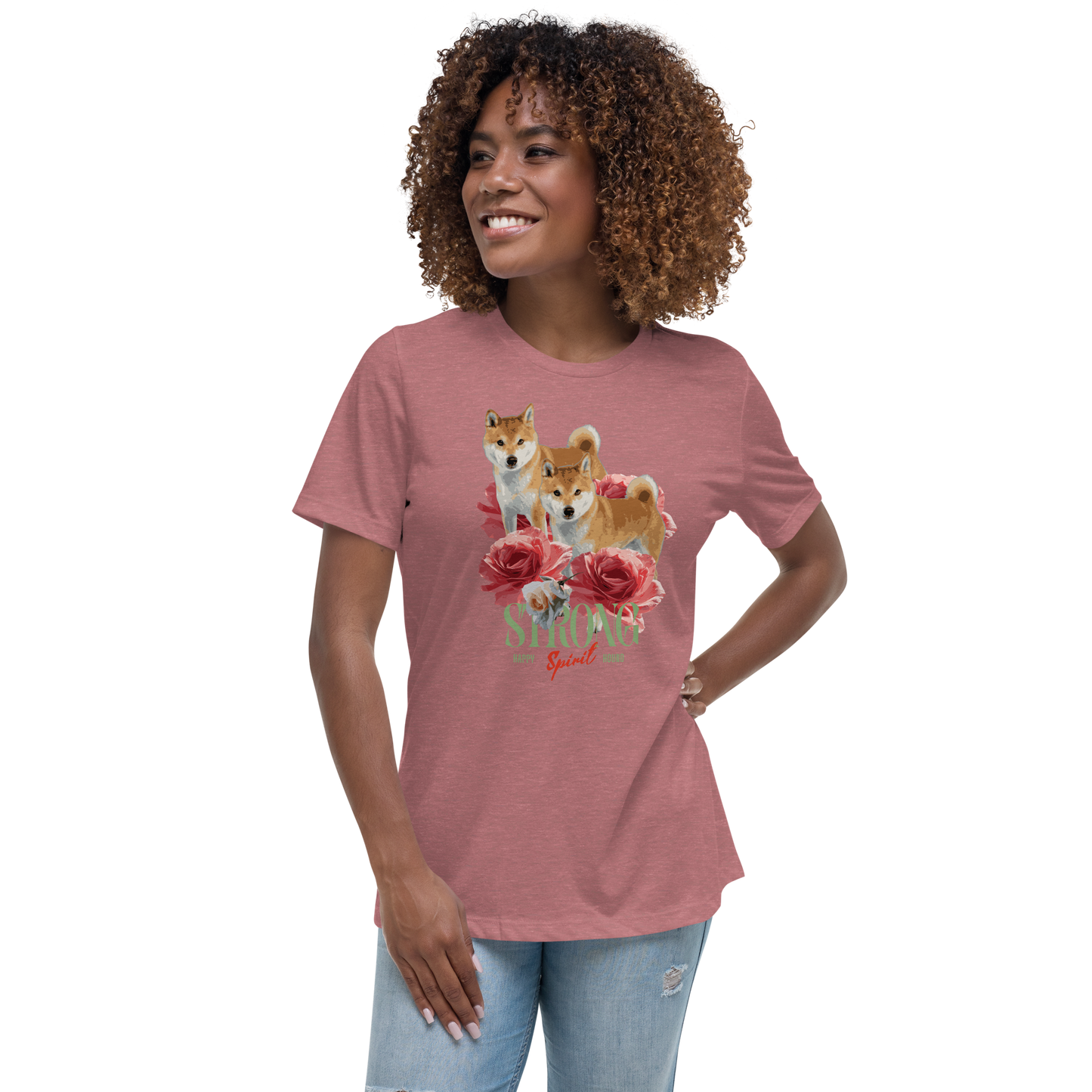 Women's Relaxed Tee - Shiba Inu