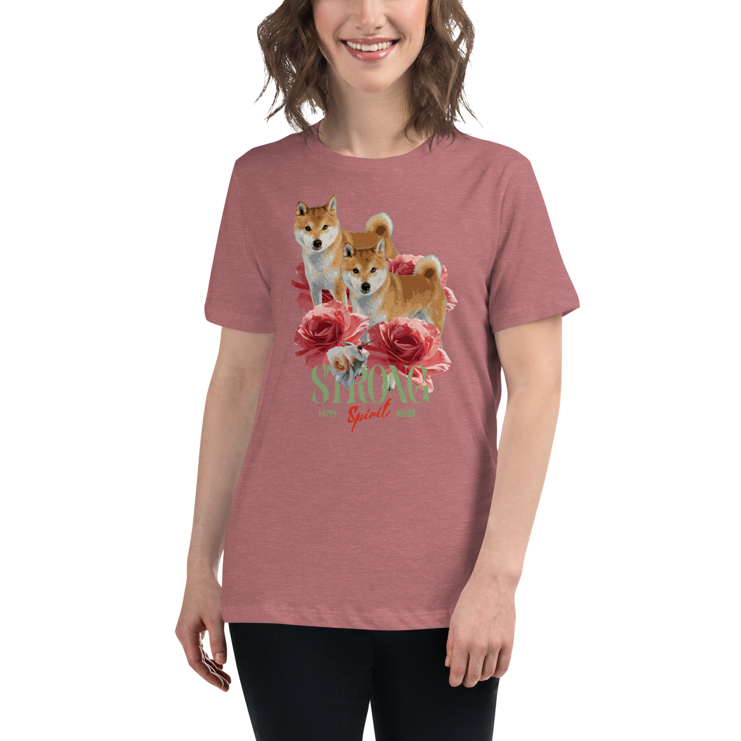Women's Relaxed Tee - Shiba Inu