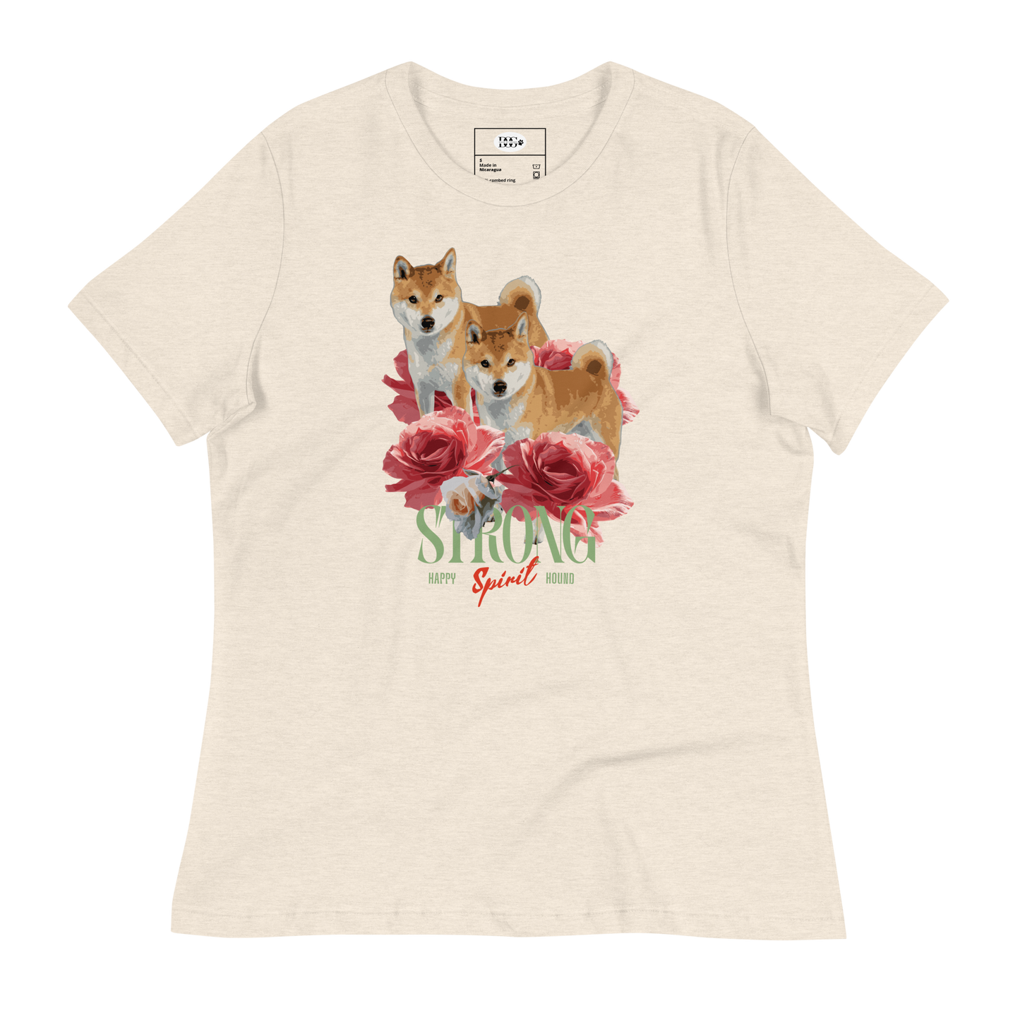 Women's Relaxed Tee - Shiba Inu