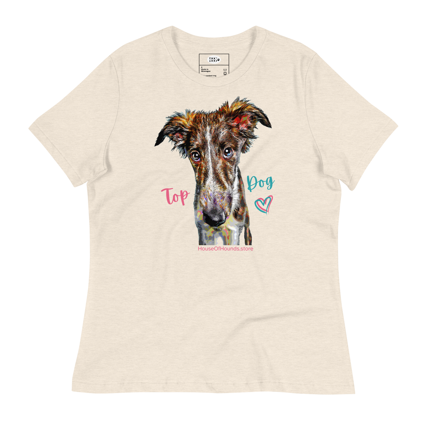 Women's Relaxed Tee - Silken Windhound