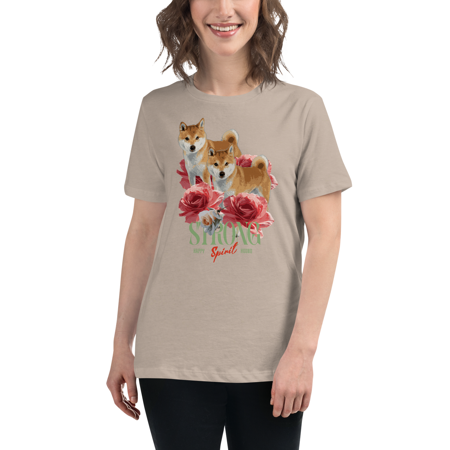 Women's Relaxed Tee - Shiba Inu
