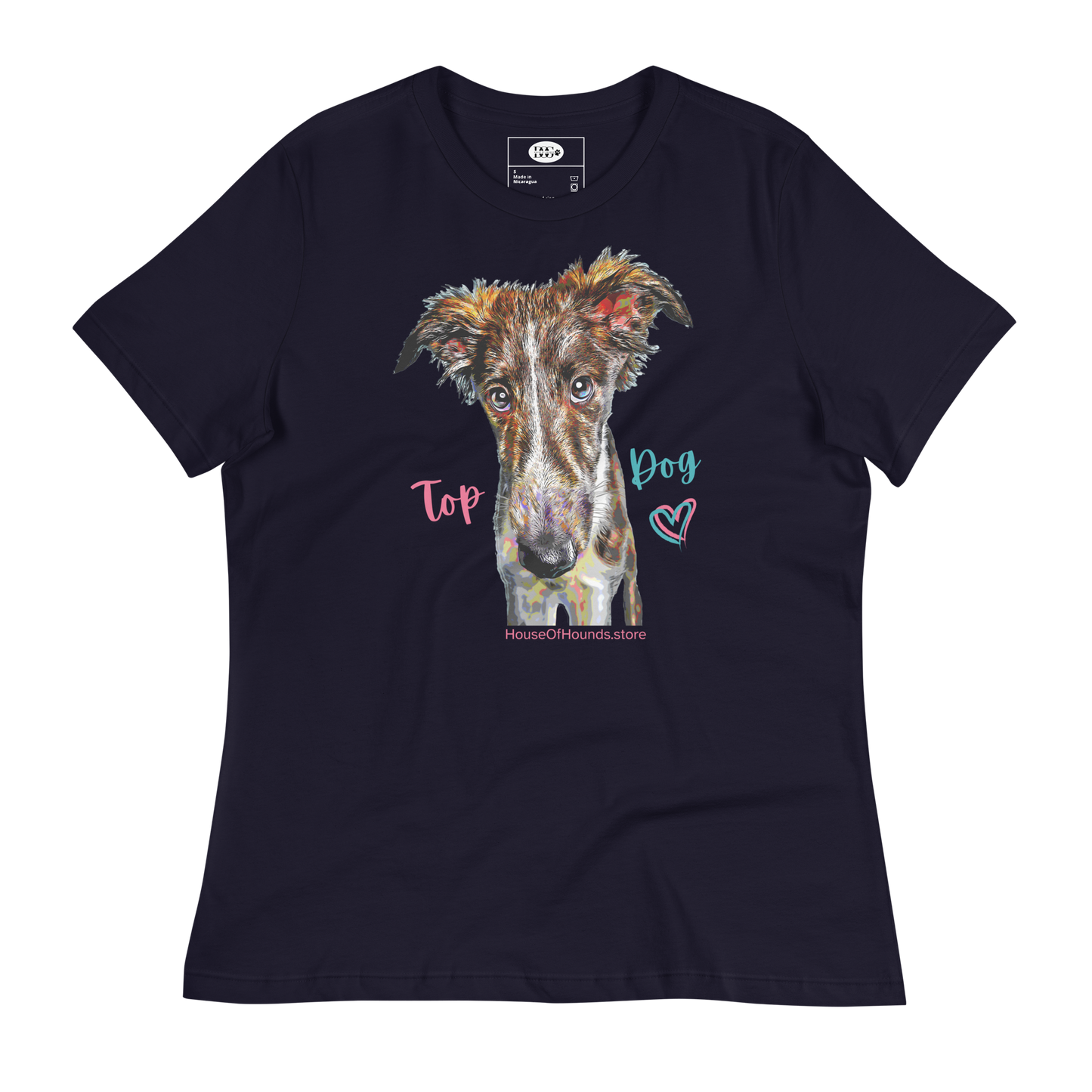 Women's Relaxed Tee - Silken Windhound
